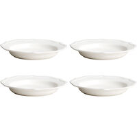 Violette Dyb Tallerken 23 cm 4-pack Hvid
