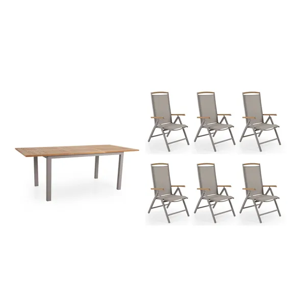 Andy + Lyon Matgrupp Teak/Khaki