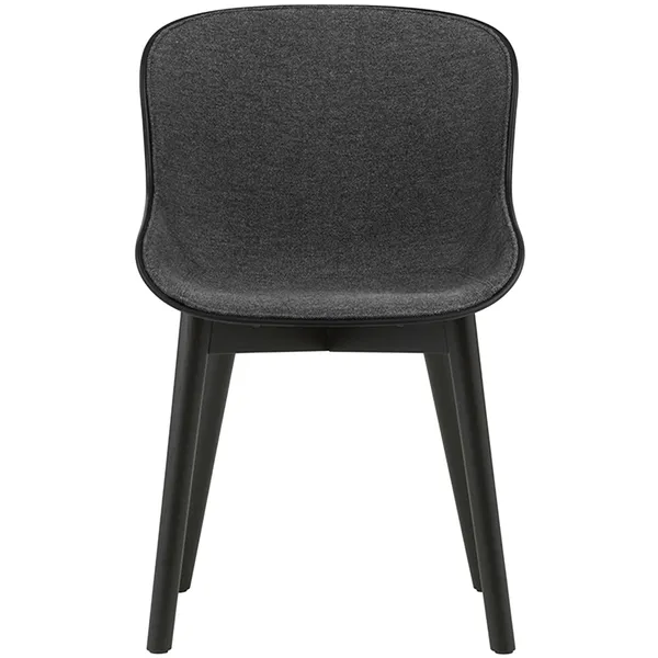 Hyg Tuoli Verhoiltu Etupuoli Monisävyinen Tummanharmaa / Musta Tammi
