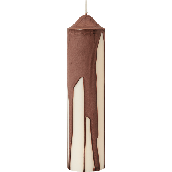 Dryp Bloklys 20 cm Dark Chocolate