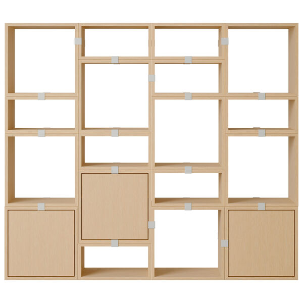 Stacked Configuration 4 Bokhylla Ek