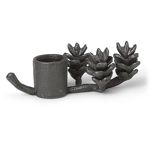 Forest Kynttilänjalka 6 cm Black Brass
