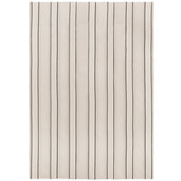 Twill Päiväpeite 180x260 Luonnonvalkoinen/Musta