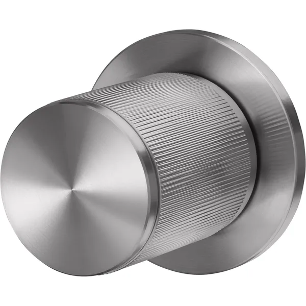 Door Knob Fixed Double Sided Linear Steel