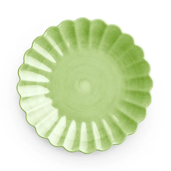 Oyster Tallerken Grøn 20 cm