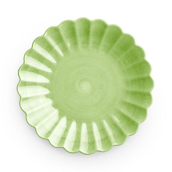 Oyster Tallerken Grøn 20 cm