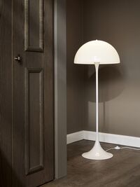 Panthella Gulvlampe Opal White