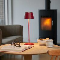 Modi Pöytävalaisin H358 cm Ruby Red