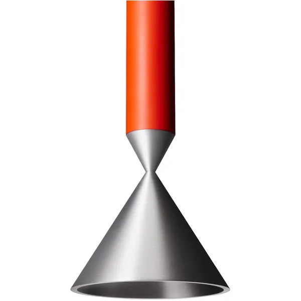 Apollo 59 Pendel Red Orange / Polerat Aluminium