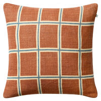 Raha Putetrekk 50x50 cm Apricot Orange / Sky Blue