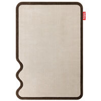 Petit Not Straight Rug Creme / Brown