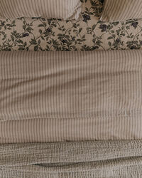 Stripe Mauve Påslakan 210x150 cm