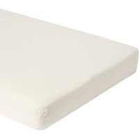 Ecru Fitted Sheet Muslin 120x200 cm