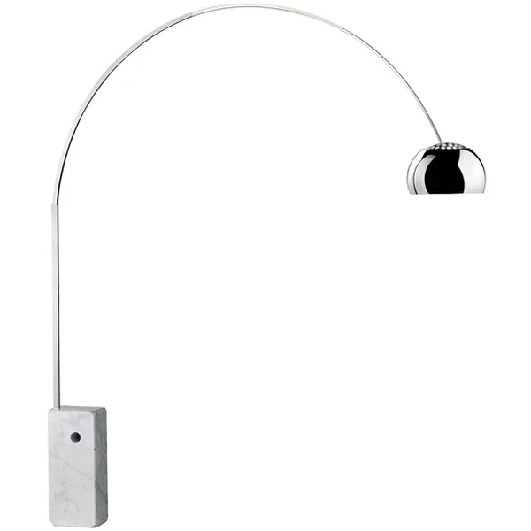 Arco Gulvlampe Marmor