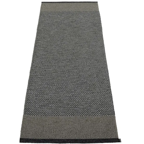 Edit Teppe Black / Charcoal / Granite Metallic 70x200 cm