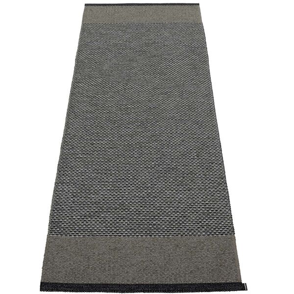 Edit Teppe Black / Charcoal / Granite Metallic 70x200 cm