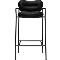 Bollo Bar Stool 75 cm Elmosoft Black