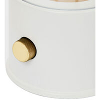 The Muse 2.0 Transportabel Lampe Candlenut White
