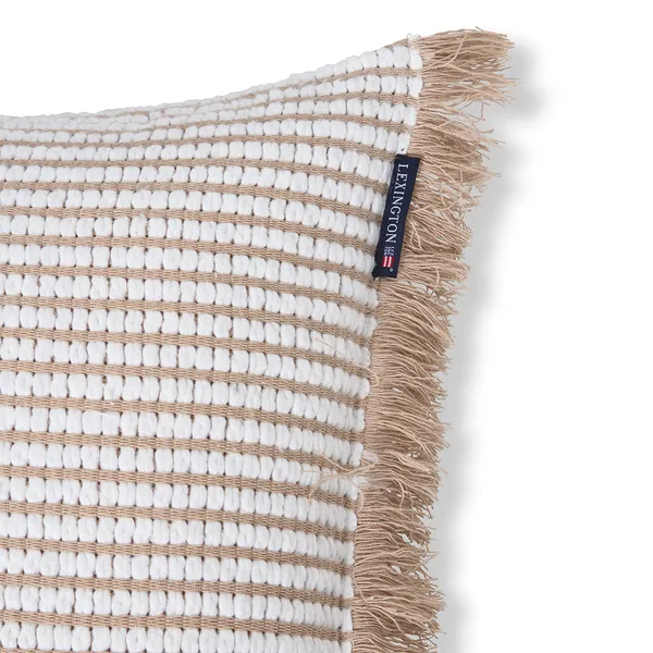 Kuddfodral Vit / Beige