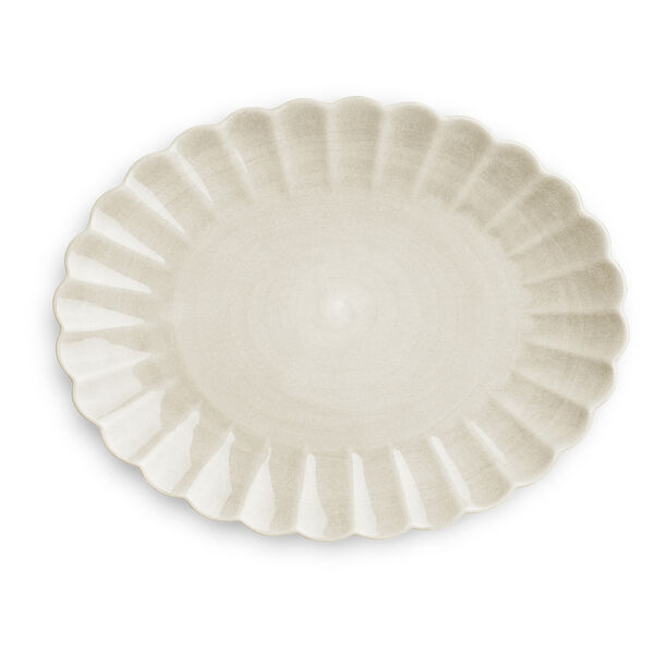 Oyster Fad 35x30 cm Sand