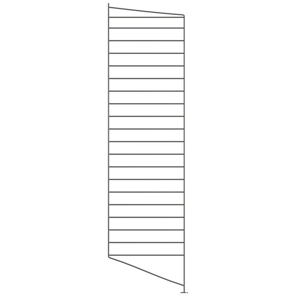 String Gavl Gulv 30x115 cm 1-pak Mørkegrå