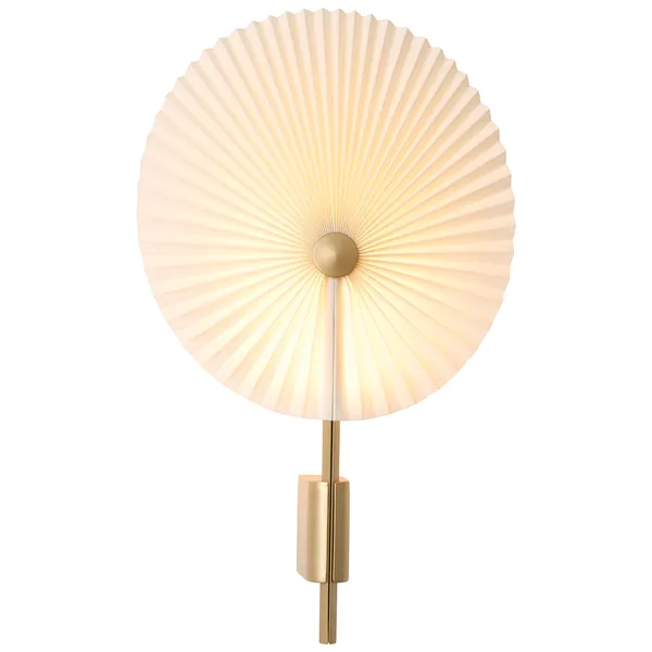 Liris Vegglampe Messing