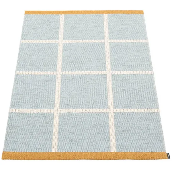 Criss Pop Plastikmåtte 70x100 cm Blue Fog / Vanilla / Ochre