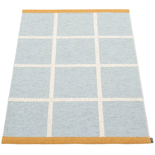 Criss Pop Muovimatto 70x100 cm Blue Fog / Vanilla / Ochre