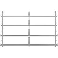Library Hylde 108x163 cm Rustfrit Stål