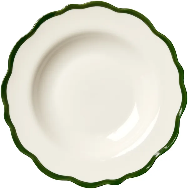 Fleur Kulho 23 cm Tummanvihreä