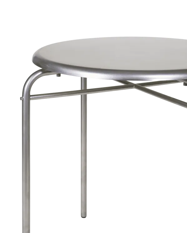 Petit Rond Bord Rostfritt Stål Ø65 cm
