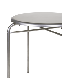 Petit Rond Bord Rostfritt Stål Ø65 cm