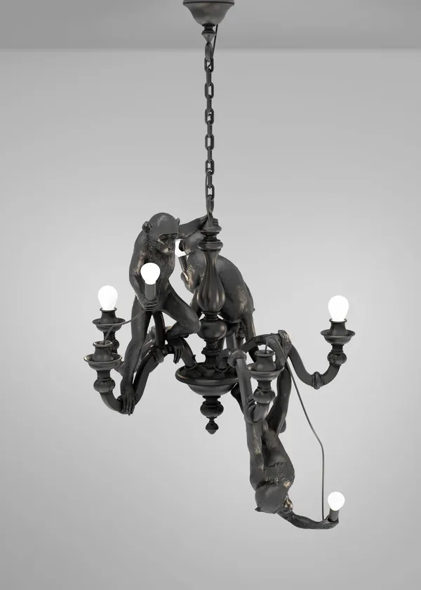 Monkey Lysekrone Sort