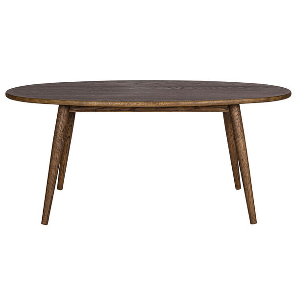 Symphony 08 Sofabord Ø120 cm Mørkolieret Egetræ