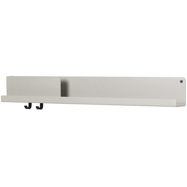 Folded Hylly 22x96 cm Harmaa