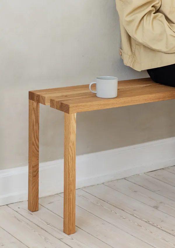Peg Bænk 90 cm Eg
