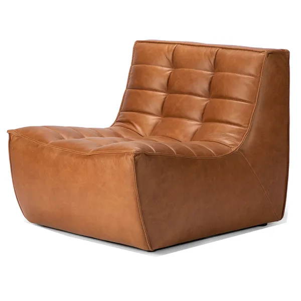 N701 Sofa Old saddle 1-Pers