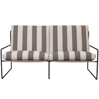 Desert 2-Personers Sofa Sort / Dolce