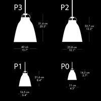 Caravaggio Opal Taklampa P3 Sladd 6 m Vit