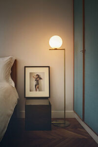 IC Lights F2 Lattiavalaisin Messinki
