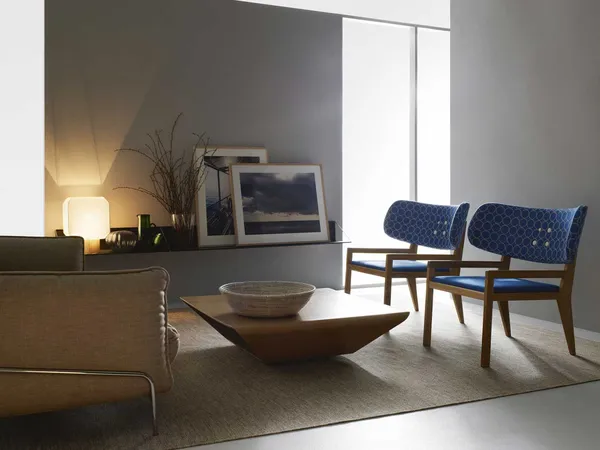 Brasilia Soffbord 120 cm Valnötsfanér