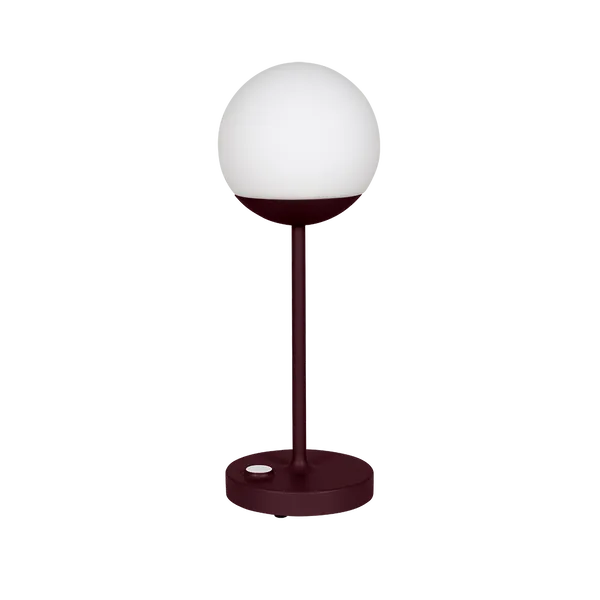 Mooon! Portabel Lampe Black Cherry