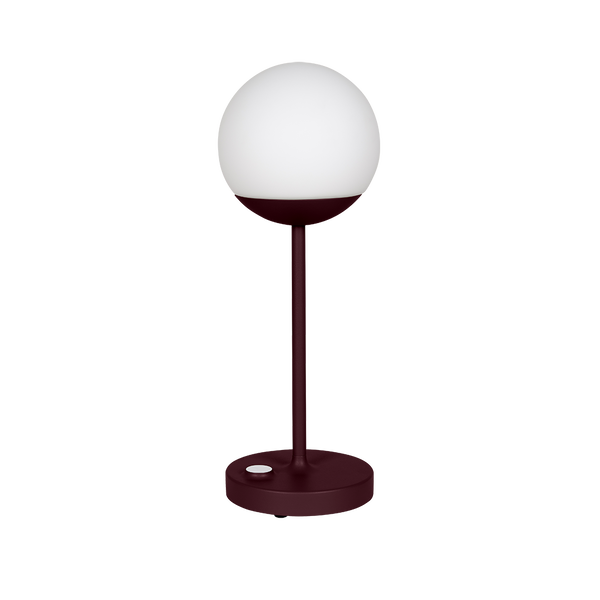 Mooon! Portabel Lampe Black Cherry