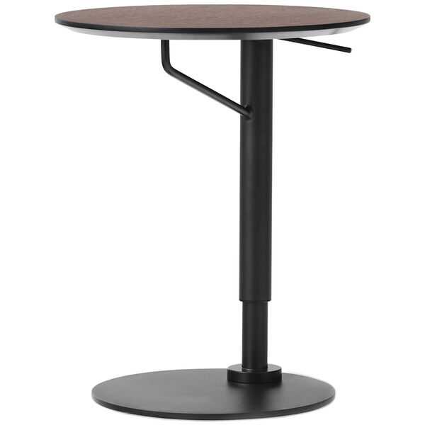 Branch Sidebord Ø45 cm Mørkbeiset Eik