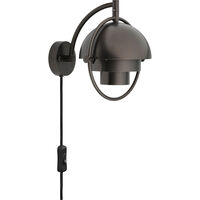 Multi-Lite Vegglampe Black Brass