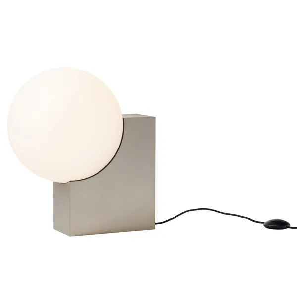 Journey SHY4 Golvlampa Borstat Stål / Opalglas