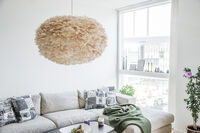 Eos Lampeskærm Light Brown 75 cm