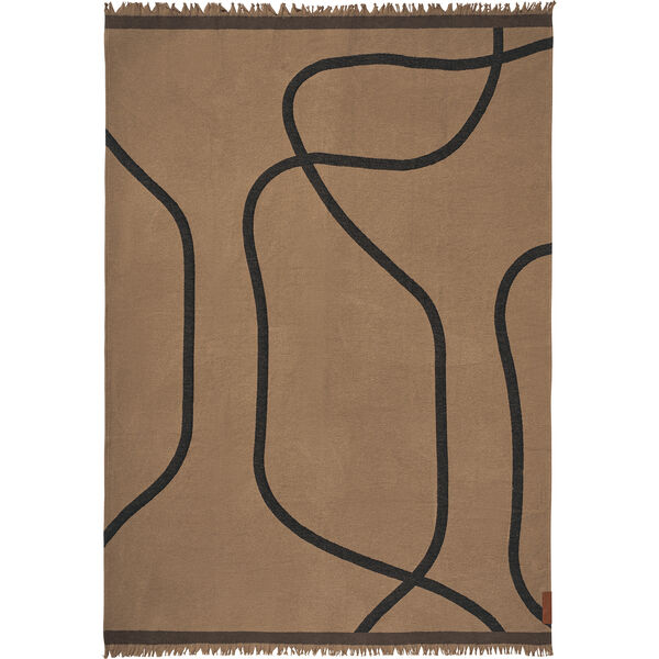 Shadow Blanket Black / Latte