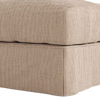 Loom Fotskammel Lin Beige