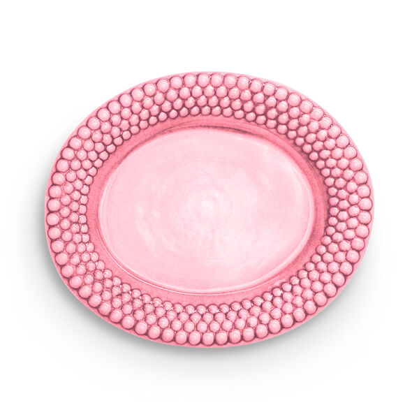 Bubbles Fad Ovalt 35cm Rosa